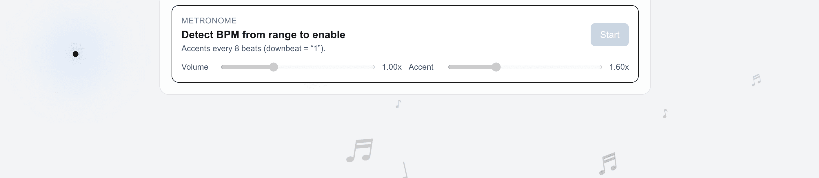 Tempo inference and practice workflow